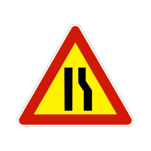 FIG. 386 - RESTINGIMENTO TEMPORANEO CARREGGIATA SULLA DESTRA