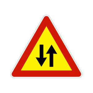 FIG. 387 - SENSI UNICI ALTERNATI TEMPORANEI