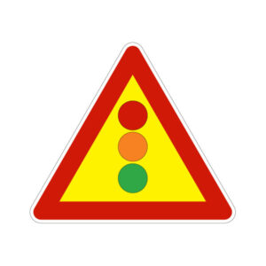 FIG. 404 - PREAVVISO SEMAFORICO