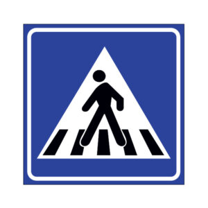 FIG. 303 - ATTRAVERSAMENTO PEDONALE NON REGOLATO