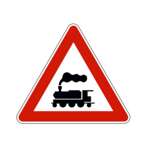 FIG. 09 - ATTRAVERSAMENTO FERROVIARIO A LIVELLO SENZA BARRIERE