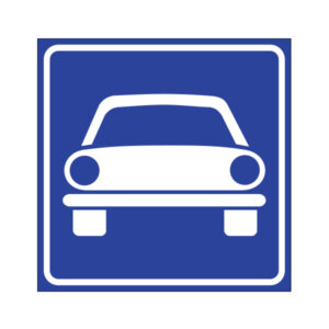 FIG. 314 - STRADA RISERVATA AI VEICOLI A MOTORE